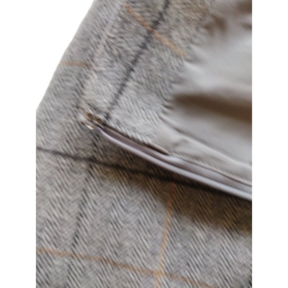 Uniqlo Skirt Womens 2 Mini Pockets Wool Blend Lined - Picture 10 of 16